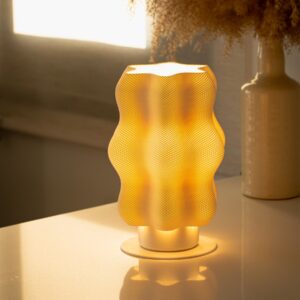 OPSIS 3D Printed Biopolymer Table lamp - Iris