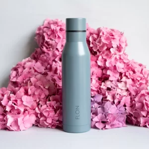 FLON Insulated Water Bottle - Pigeon Blue