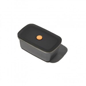 YOKO - Microwavable Stainless Steel Lunch Box & Valved Lid (1000ml)