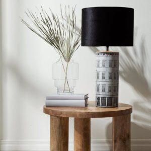 ICHI Table Lamp (Black & Grey)