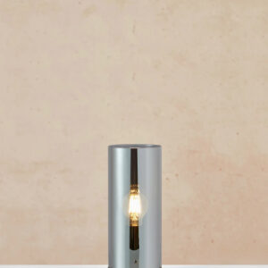 POST Table Lamp (Black & Plated Smoke)