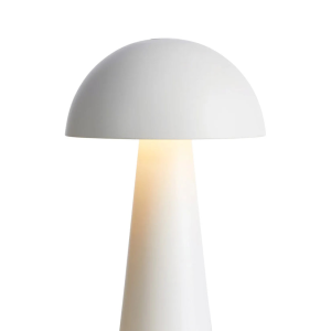 FUNGI Rechargable Table Lamp (Matt White)