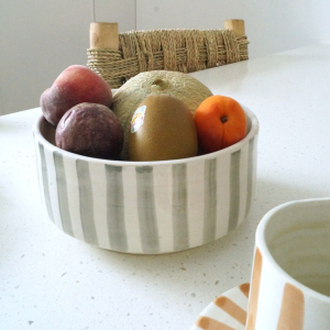 Handcrafted Trinket Bowl - (Large | Camel)