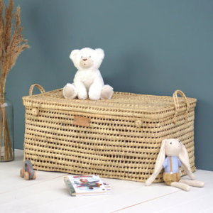 Handmade Palm Storage Trunk (Small | Large Handles)