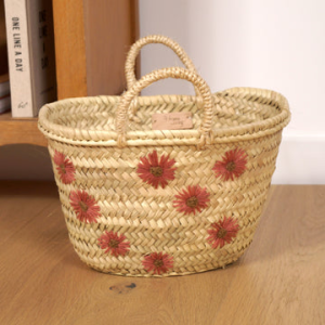 Handmade Palm Basket (Flower)