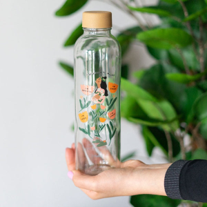 CARRY Glass Waterbottle (700ml | Reminder to Myself)