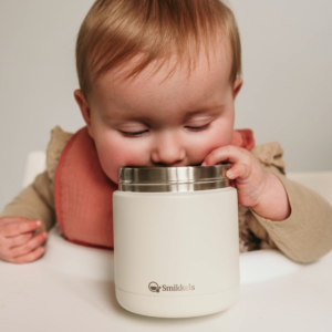 Smikkels - Thermos Food Jar (White)
