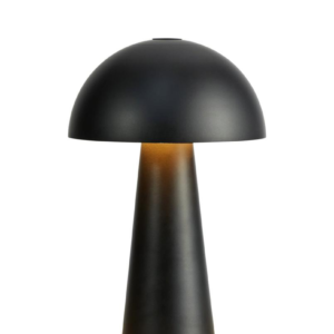 FUNGI Rechargable Table Lamp (Matt Black)