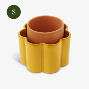 Pepin - Self-Watering Pot in Mustard